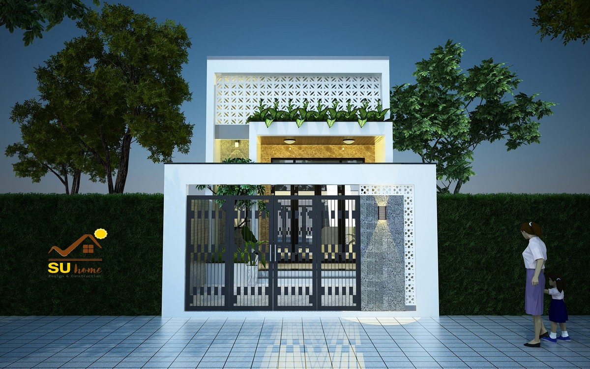 Nhà ở cấp 4 cách tân Mr. Toàn - 01 tầng